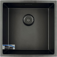 SOLIDO 2D-Sp�le CAGRPP40BK-TU Black Line, Schwarz