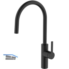 SOLIDO K�chenarmatur CA1105BK druckfest Schwarz matt