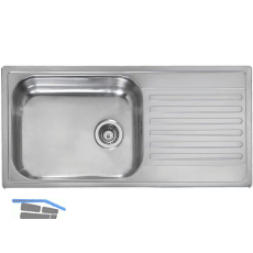 REGINOX Einbausp�le Minister, 1000 x 500 mm reversibel, Edelstahl