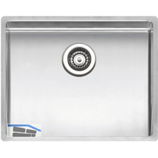 REGINOX 3D-Sp�le New York 50x40 KG-CC ohne �berlauf, Edelstahl