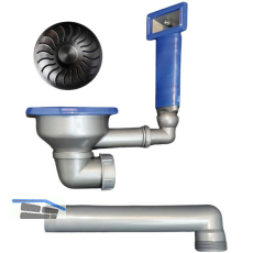 CARESSI Ab- und �berlaufgarnitur CAPPKP24NGM Gun Metal