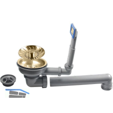 CARESSI Ab- und �berlaufgarnitur CABLPP50519G Gold