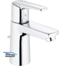 SOLIDO Waschtischarmatur Alpha 300 XL mit Ablaufgarnitur druckfest, Chrom