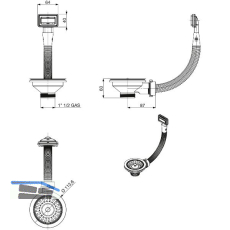 REGINOX Ab- und �berlaufventil 3.505.501.04