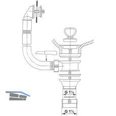 REGINOX Ab- und �berlaufventil R20289
