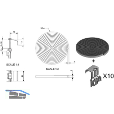 REGINOX Befestigungsklammern Z1076