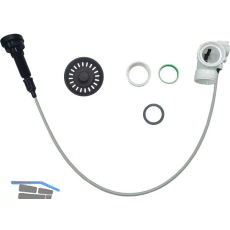 Druckknopfventil Kunststoff schwarz 35 mm