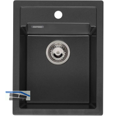 REGINOX Einbausp�le Amsterdam 34 Black Silvery