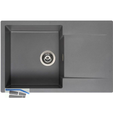 REGINOX Einbausp�le Amsterdam 78 Grey Silvery