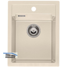 REGINOX Einbausp�le Amsterdam 34 Caffe Silvery