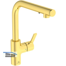 IDEAL STANDARD 2in1 K�chenarmatur mit Seifenspender Gusto iMX Satin Gold