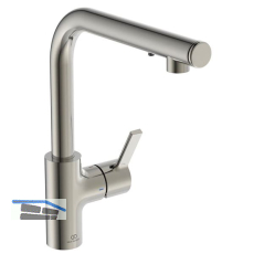 IDEAL STANDARD 2in1 K�chenarmatur mit Seifenspender Gusto iMX Edelstahl