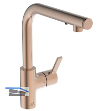 IDEAL STANDARD 2in1 K�chenarmatur mit Seifenspender Gusto iMX Sunset Rose