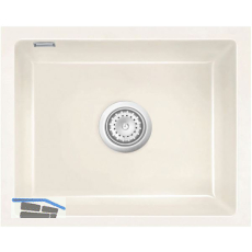 SYSTEMCERAM Unterbau-Sp�le Mera 50U Magnolie Excenter