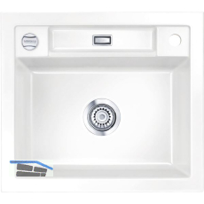 SYSTEMCERAM Einbausp�le Bela 57, 575 x 510 mm reversibel, Gr�nland Excenter