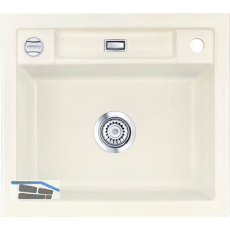 SYSTEMCERAM Einbausp�le Bela 57, 575 x 510 mm reversibel, Jasmin Excenter