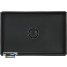SYSTEMCERAM Aufsatzwaschtisch Lavara 60, Nigra