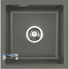 SYSTEMCERAM Unterbau-Sp�le Mera 40U/g Lava Excenter, geschliffen