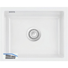 SYSTEMCERAM Unterbau-Sp�le Mera 50U/g Gr�nland geschliffen