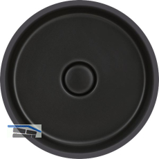 SYSTEMCERAM Unterbauwaschtisch Patera 40 U/g, Keramik Nigra