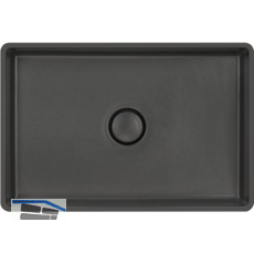 SYSTEMCERAM Unterbauwaschtisch Lavara 60 U/g, Keramik Schiefer