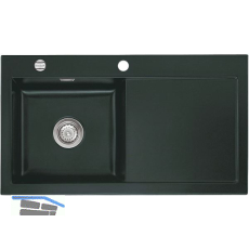 SYSTEMCERAM Einbausp�le Mera 90, 900 x 510 mm Tt. rechts, Eibe Exzenter