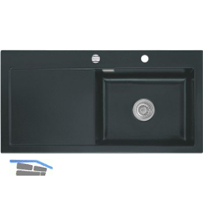 SYSTEMCERAM Einbausp�le Mera 100 SL, 1000 x 510 mm TT. links, Eibe Exzenter