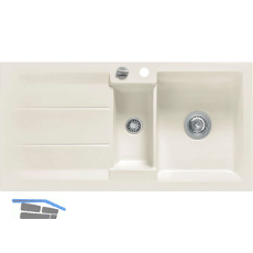 SYSTEMCERAM Einbausp�le Genea 100, 1000 x 510 mm �1,5% rev., Jasmin