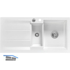 SYSTEMCERAM Einbausp�le Genea 100, 1000 x 510 mm �1,5% rev., Gr�nland Excenter