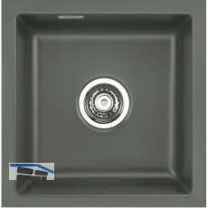 SYSTEMCERAM fl�chenb�ndige Sp�le Mera 46 F/o Excenter, Lava