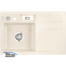 SYSTEMCERAM Einbausp�le Bela 78, 780 x 510 mm �1,5% Tropfteil rechts, Jasmin