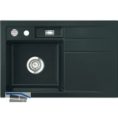 SYSTEMCERAM Einbausp�le Bela 78 Excenter, 780 x 510 mm Tropfteil rechts, Eibe