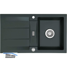 SYSTEMCERAM Einbausp�le Genea 87 Excenter, 870 x 510 mm reversibel, Eibe