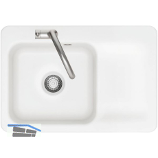 SYSTEMCERAM Einbausp�le Juna 75, 750 x 510 mm Tt. rechts, Polar