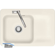 SYSTEMCERAM fl�chenb�ndige Sp�le Juna 75 F, 726 x 486 mm Tt. rechts, Jasmin