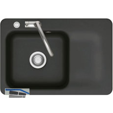 SYSTEMCERAM fl�chenb�ndige Sp�le Juna 75 F Excenter Tt. rechts, Nigra