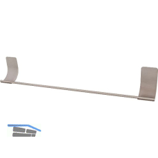 Badetuchhalter selbstklebend Edelstahl