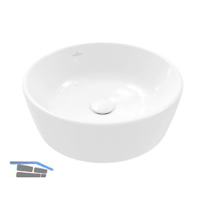 VILLEROY & BOCH Aufsatzwaschtisch Architectura 5A254501 � 450 mm, Wei� Alpin