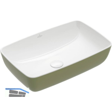 VILLEROY & BOCH Aufsatzwaschtisch Artis 417258BCS8 580 mm, Sage Green