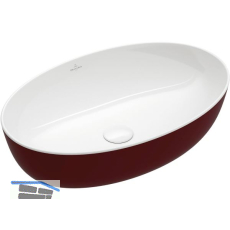 VILLEROY & BOCH Aufsatzwaschtisch Artis 419861BCS9 610 mm, Bordeaux