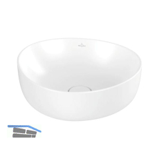 VILLEROY & BOCH Aufsatzwaschtisch Antao 4A7240RW 400 mm, Stone White