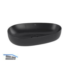 VILLEROY & BOCH Aufsatzwaschtisch Antao 4A7465R7 650 mm, Pure Black