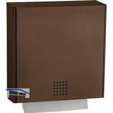 PROOX Papierhandtuchspender BR-100 ONE Bronze