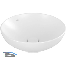VILLEROY & BOCH Aufsatzwaschtisch L&F 4A4600RW � 420 mm, Wei� matt