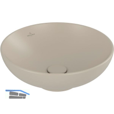 VILLEROY & BOCH Aufsatzwaschtisch L&F 4A4600AM � 420 mm, Almond