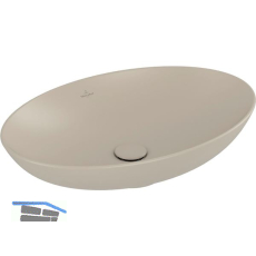 VILLEROY & BOCH Aufsatzwaschtisch L&F 4A4800AM 620 mm, Almond