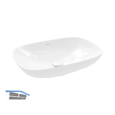 VILLEROY & BOCH Aufsatzwaschtisch L&F 4A4900R1 560 mm, Wei� Alpin