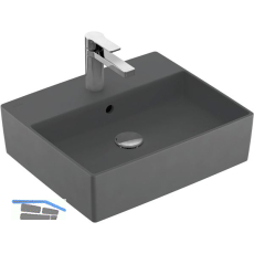VILLEROY & BOCH Aufsatzwaschtisch Memento 2.0 4A0750I4 500 mm, Graphit
