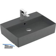 VILLEROY & BOCH Aufsatzwaschtisch Memento 2.0 4A0760I4 600 mm, Graphit