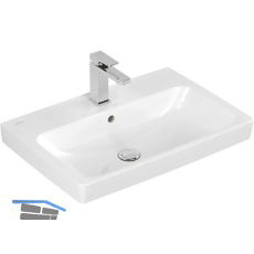 VILLEROY & BOCH Waschbecken Architectura 4A876501 650 mm, Wei� Alpin
